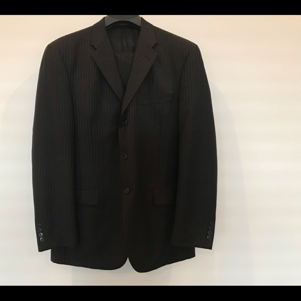 Men’s Pinstripe Suit